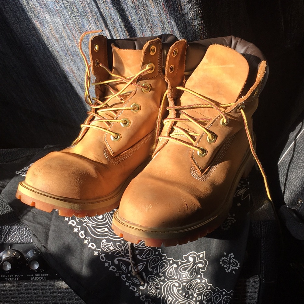 Timberland work boots